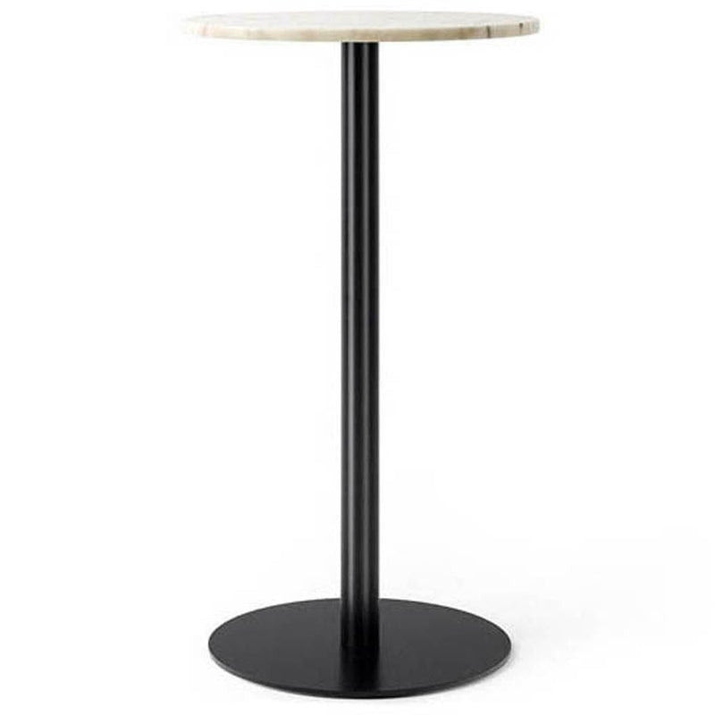Harbour Column Table, Round Table Top Bar Height by Audo Copenhagen - Additional Image - 7