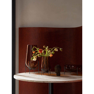 Harbour Column Table, Round Table Top Bar Height by Audo Copenhagen - Additional Image - 21