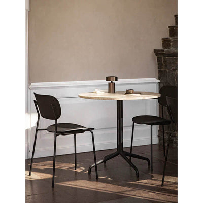 Harbour Column Table, Round Table Top Dining Height by Audo Copenhagen - Additional Image - 11