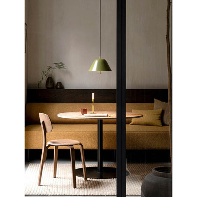 Harbour Column Table, Round Table Top Dining Height by Audo Copenhagen - Additional Image - 7