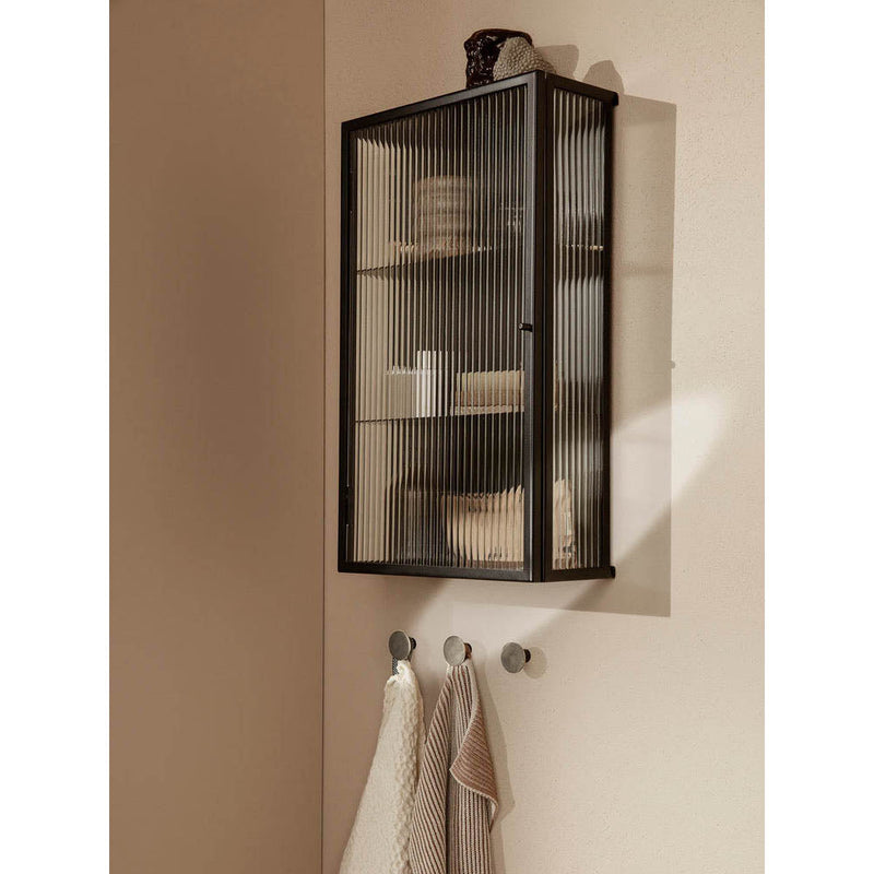 Haze Wall Cabinet - Reeded glass by Ferm Living - Additional Image 4