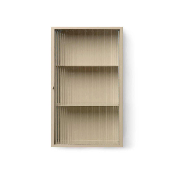 Haze Wall Cabinet - Reeded glass by Ferm Living