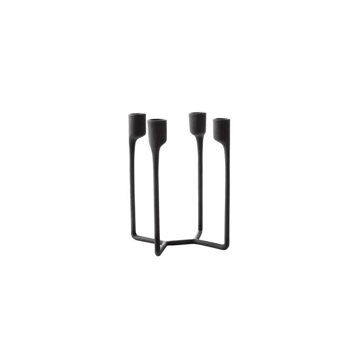 Heima 4-Armed Candlestick Black by Normann Copenhagen