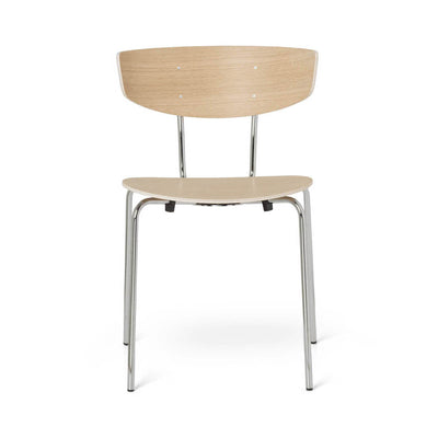 Herman Dining Chair - Chrome White Oiled Oak by Ferm Living