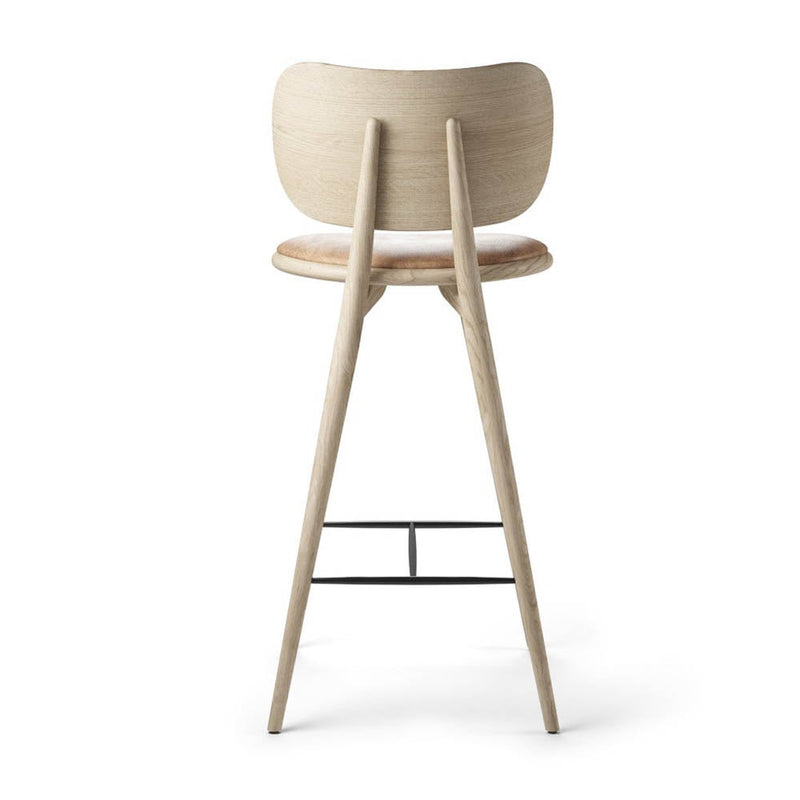 High Stool with Backrest by Mater - Additional Image 19