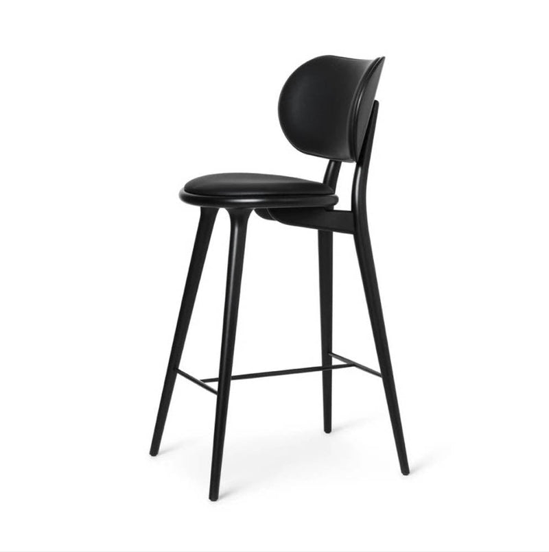 High Stool with Backrest by Mater - Additional Image 5