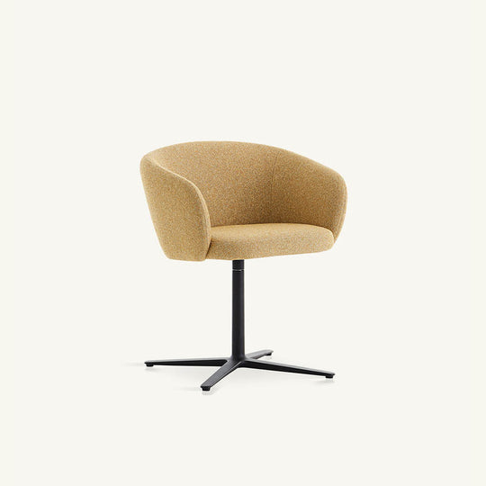Huma Upholstered Swivel Armchair by Expormim