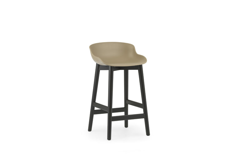 Hyg 25" Seat Height Black Oak/Black Barstool - Additional Image 3