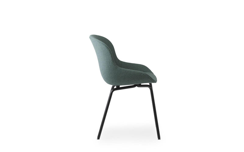 Hyg Full Uph. Steel Black Main Line Flax Comfort Chair - Additional Image 2