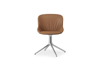 Hyg Comfort 4 Leg Full Uph. Alu Ultra Leather Chair Swivel - Additional Image 1