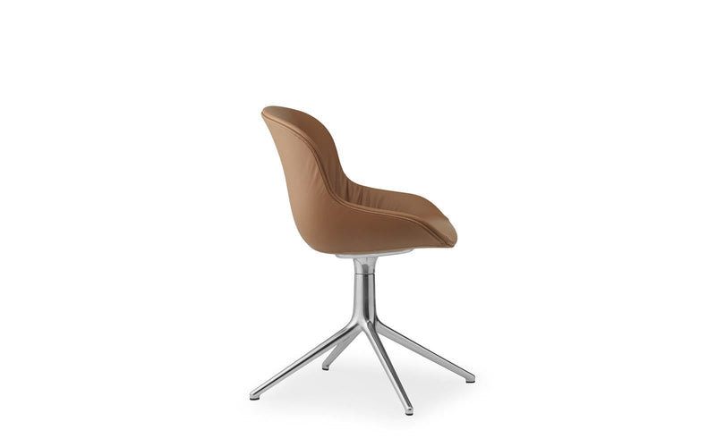 Hyg Comfort 4 Leg Full Uph. Alu Ultra Leather Chair Swivel - Additional Image 2
