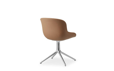 Hyg Comfort 4 Leg Full Uph. Alu Ultra Leather Chair Swivel - Additional Image 3
