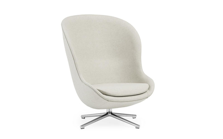 Hyg High Swivel Aluminium Main Line Flax Lounge Chair by Normann Copenhagen