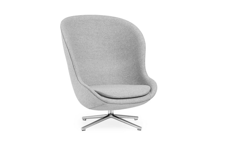 Hyg High Swivel Aluminium Synergy Lounge Chair by Normann Copenhagen
