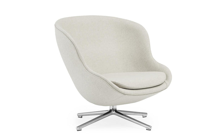 Hyg Swivel Aluminum Main Line Flax Low Lounge Chair