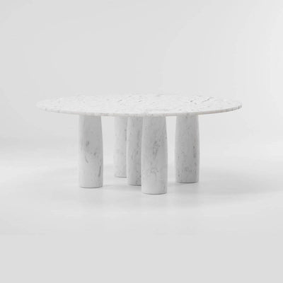 Il Colonnato Marble Dining Table Diameter 65 Inch By Kettal