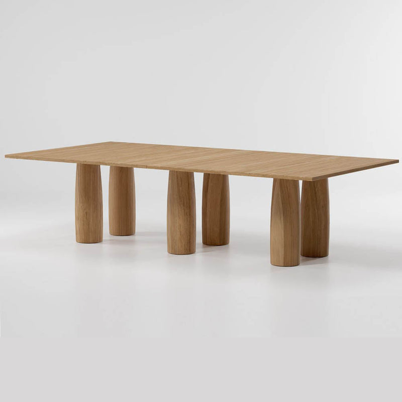 Il Colonnato Teak Dining Table 110x55 Inch By Kettal Additional Image - 2