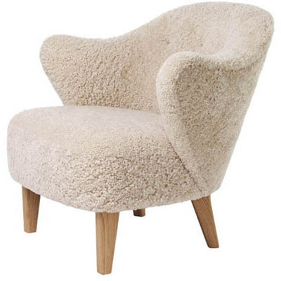 Ingeborg Lounge Chair, Sheepskin by Audo Copenhagen - Additional Image - 3