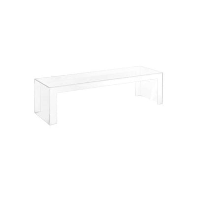 Invisible Side Low Table in Crystal by Kartell - Additional Image 1
