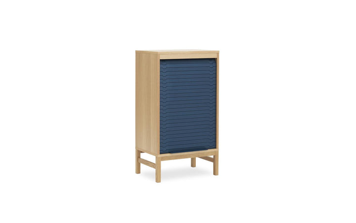 Jalousi Dark Blue Cabinet Low
