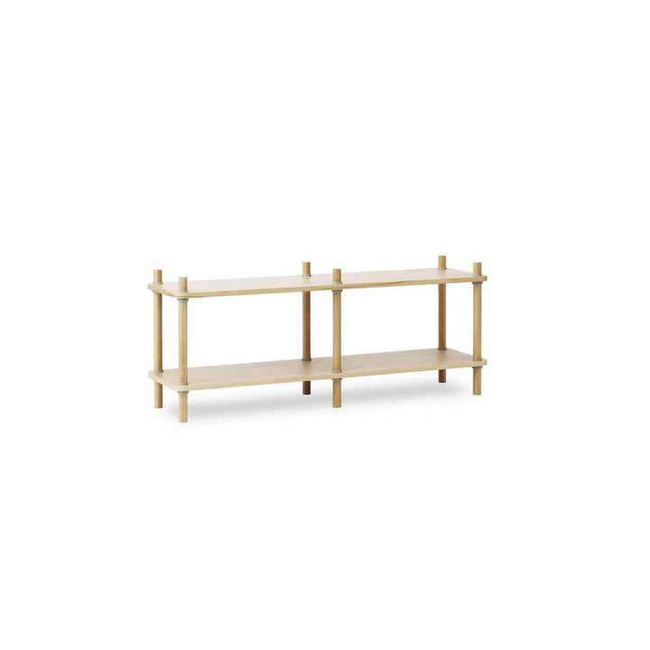 Jam Bookcase Oak/Grey by Normann Copenhagen