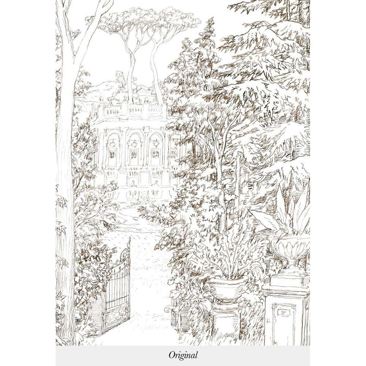 Jardin Baroque Bespoke Wallpaper by Isidore Leroy - Additional Image - 2