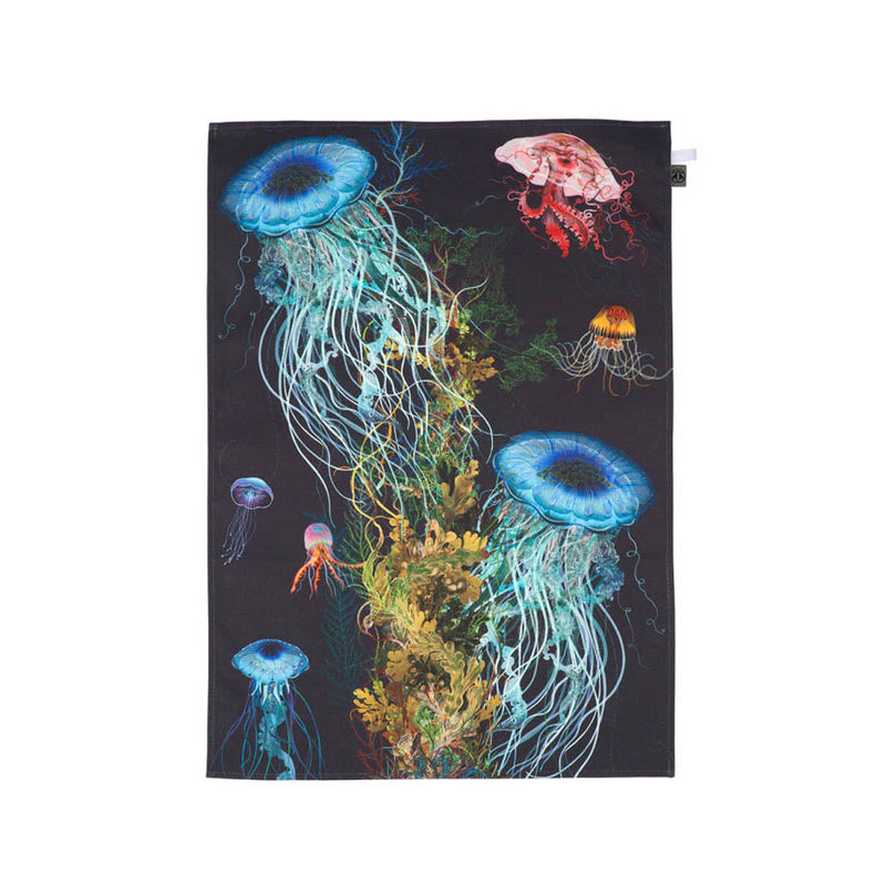 Jellyfish Teatowel Wallpaper by Timorous Beasties