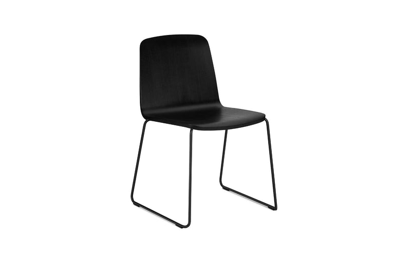 Just Ash/Black/Black Chair by Normann Copenhagen