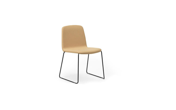 Just Upholstered Black Steel/ Synergy Chair
