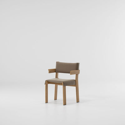 Band Outdoor Dining Armchair in Teak by Kettal
