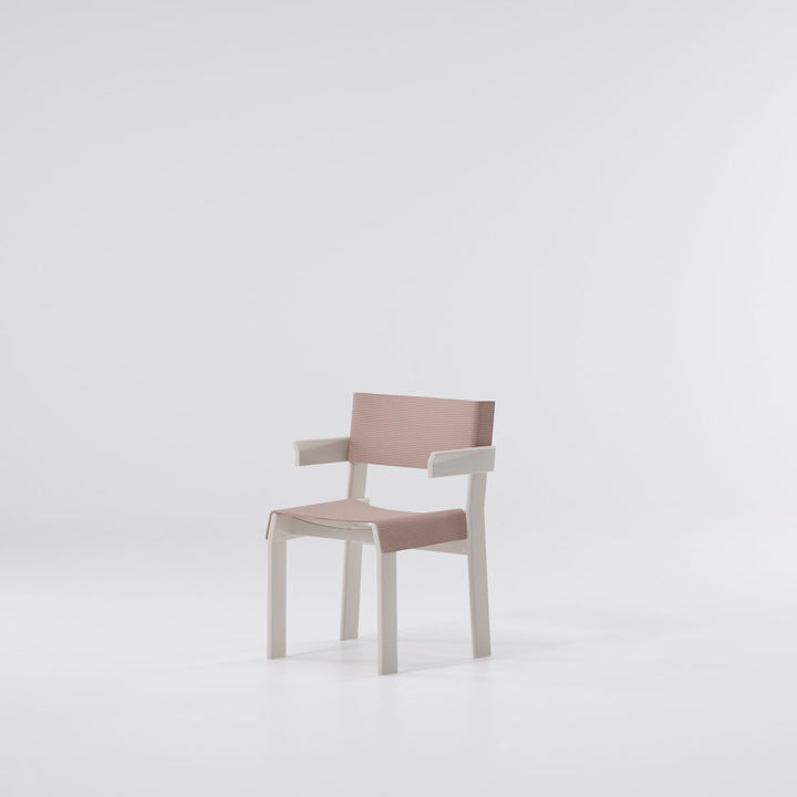 Band Outdoor Dining Armchair in Aluminum by Kettal