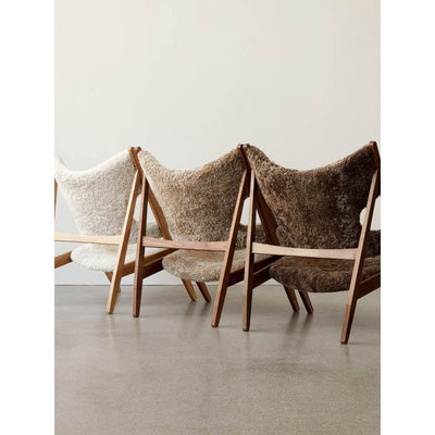 Knitting Chair, Sheepskin by Audo Copenhagen - Additional Image - 12