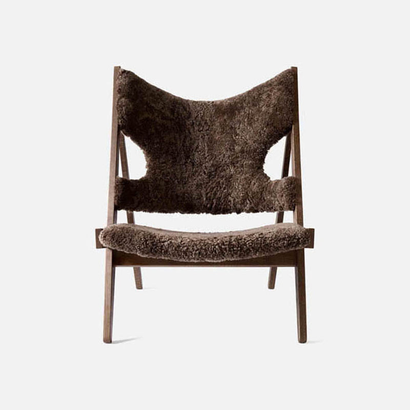 Knitting Chair, Sheepskin by Audo Copenhagen - Additional Image - 2