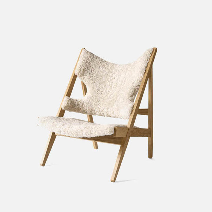 Knitting Chair, Sheepskin by Audo Copenhagen