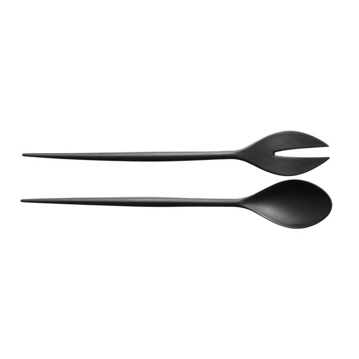 Krenit Salad Set Black by Normann Copenhagen