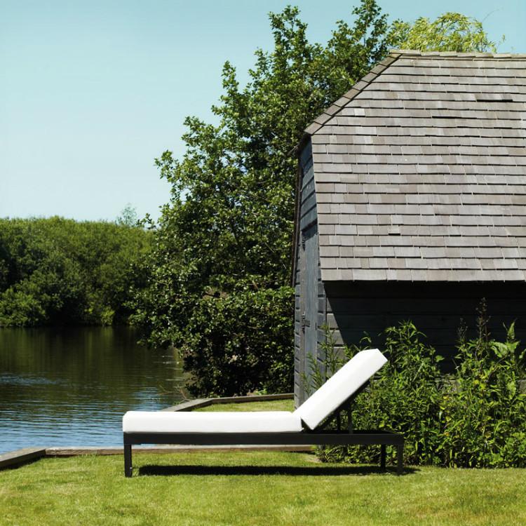 Landscape Outdoor Chaise Lounge by Kettal