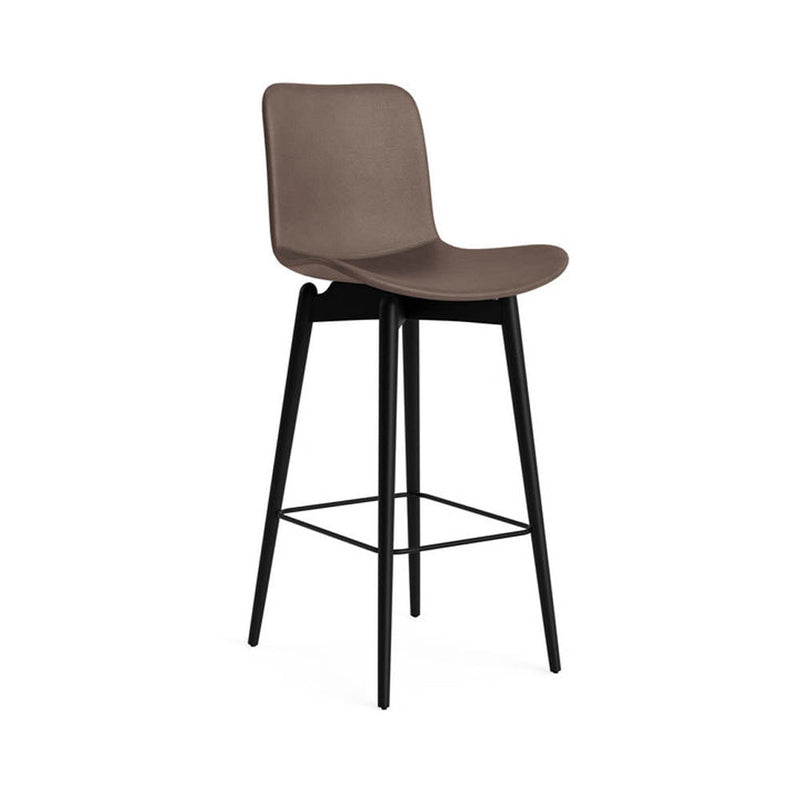 Langue Bar Chair Leather Upholstery by NOR11 - Additional Image - 1