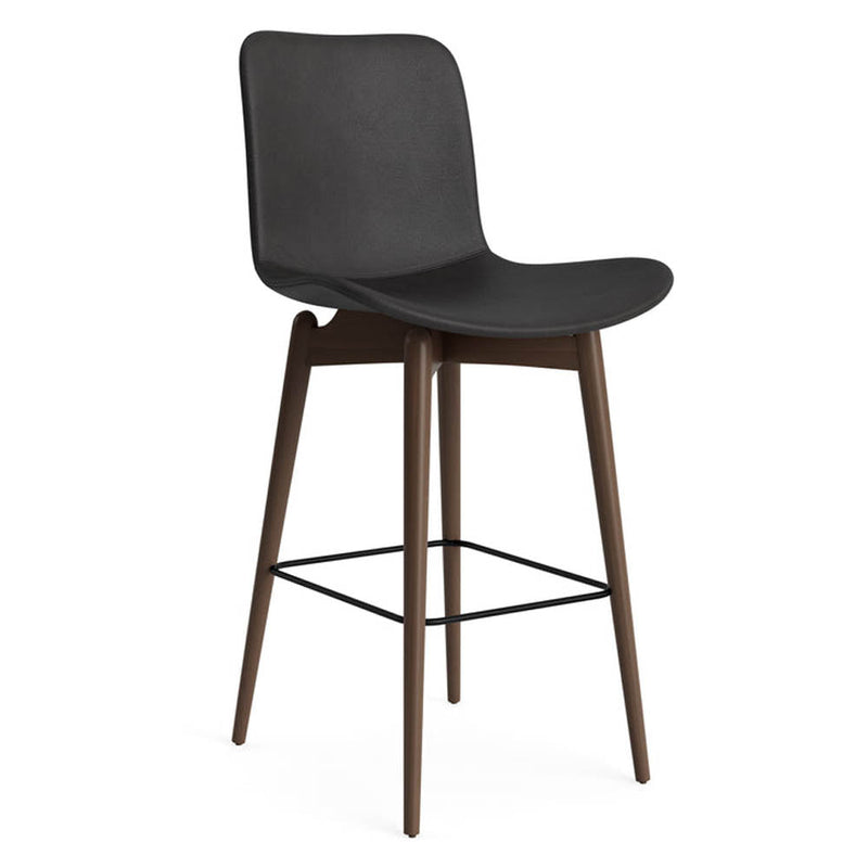 Langue Bar Chair Leather Upholstery by NOR11 - Additional Image - 3