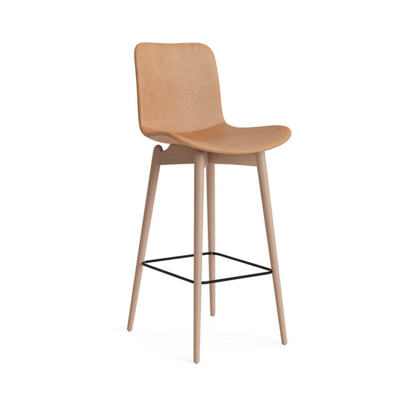 Langue Bar Chair Leather Upholstery by NOR11 - Additional Image - 5