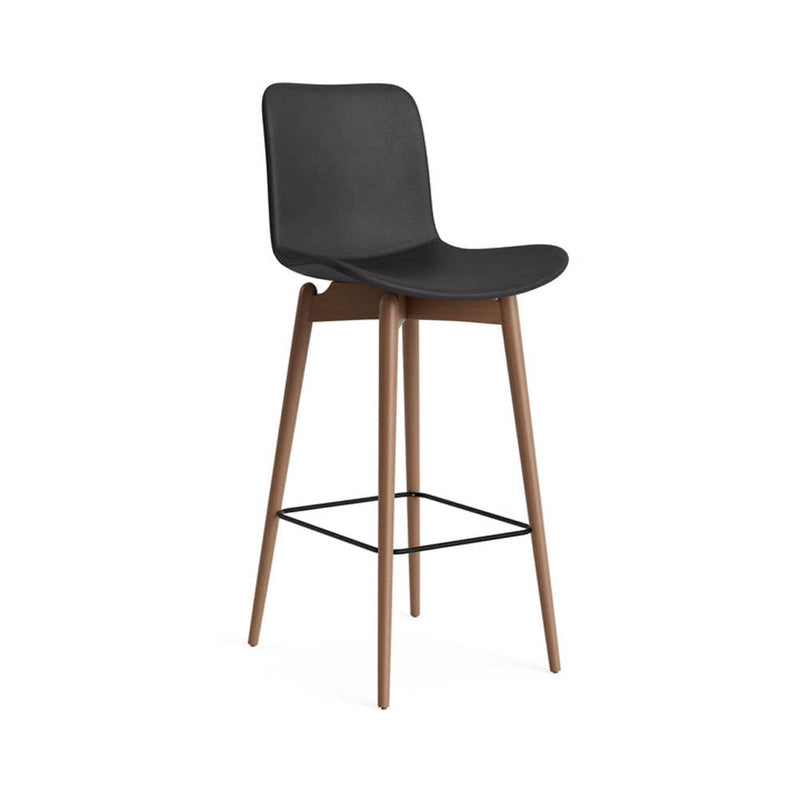 Langue Bar Chair Leather Upholstery by NOR11 - Additional Image - 6