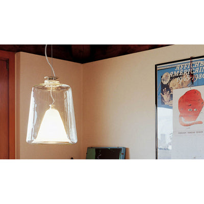 Lanterna & Lanternina Suspension Lamp by Oluce Additional Image - 1