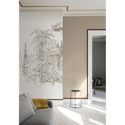 Large Frieze Room Wallpaper by Isidore Leroy