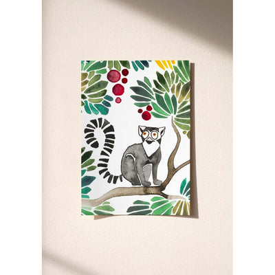 Lemurs Sample Wallpaper by Isidore Leroy