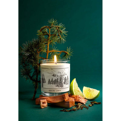 Les Cimes Candle Wallpaper by Isidore Leroy