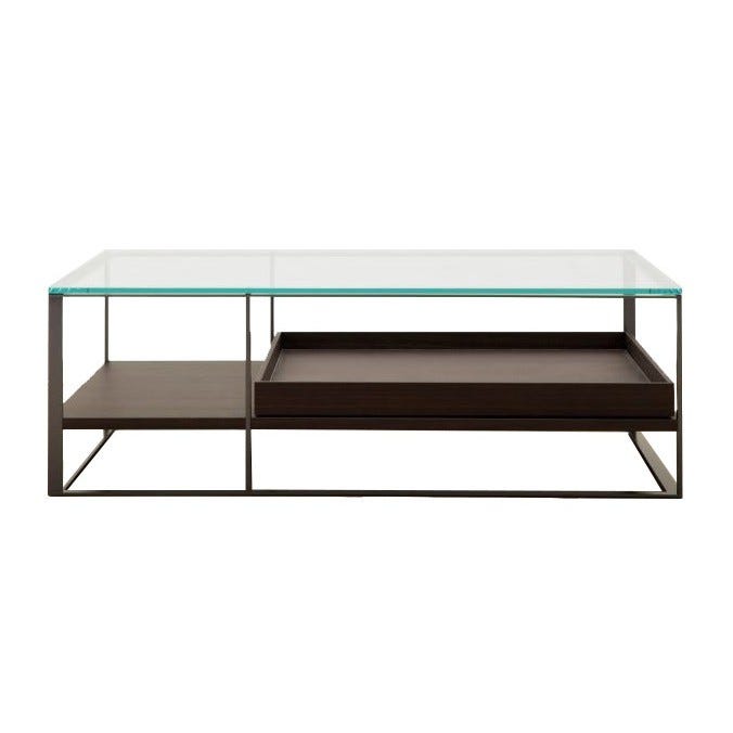 Quick Ship Lithos Coffee Table by Maxalto
