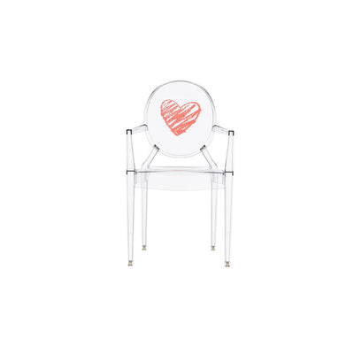 Lou Lou Ghost Child's Size Stackable Armchair by Kartell - Additional Image 3