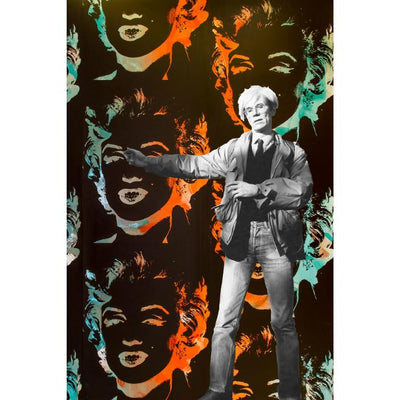 Marilyn Monoprint Wallpaper by Flavor Paper