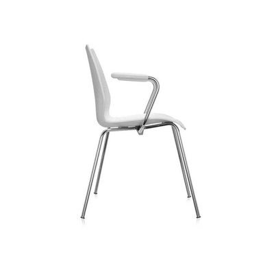 Maui Armchair (Set of 2) Chrome Legs by Kartell - Additional Image 13