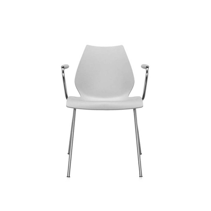 Maui Armchair (Set of 2) Chrome Legs by Kartell - Additional Image 4
