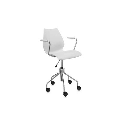 Maui Office Armchair Chrome Legs by Kartell - Additional Image 10